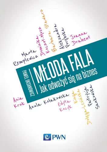 Okładka: Młoda fala. Jak odważyć się na biznes