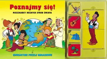 Okładka: Poznajmy się! Mieszkańcy różnych stron świata