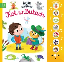 Okładka: Naciśnij i posłuchaj! Bajka dźwiękowa. Kot w Butach