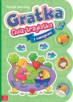 Okładka: Gratka-Quiz trzylatka. Zeszyt pierwszy