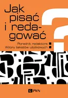 Okładka: Jak pisać i redagować?