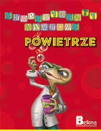 Okładka: Eksperymenty naukowe. Powietrze