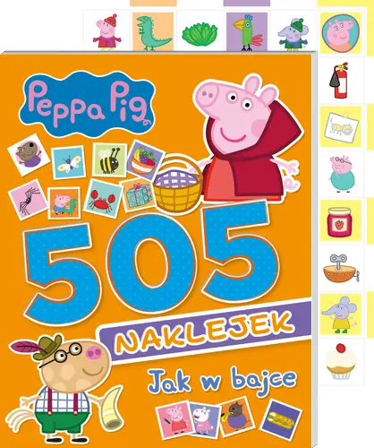 Okładka: Peppa Pig. 505 naklejek cz. 3 Jak w bajce