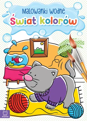 Okładka: Malowanki wodne. Świat kolorów