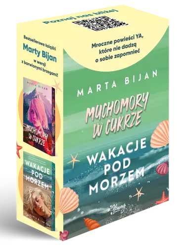 Okładka: Pakiet: Muchomory w cukrze, Wakacje pod morzem