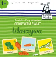 Okładka: Odkrywam świat Warzywa. Poradnik + karty obrazkowe