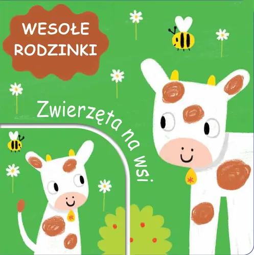 Okładka: Zwierzęta na wsi. Wesołe rodzinki
