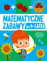 Okładka: Matematyczne zabawy dla 4-latka