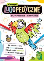 Okładka: Wierszyki logopedyczne do powtarzania i kolorowania