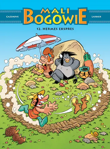 Okładka: Mali bogowie. Tom 12. Hermes ekspres