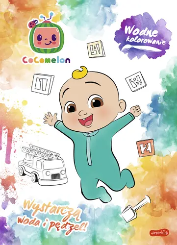 Okładka: Cocomelon. Wodne kolorowanie