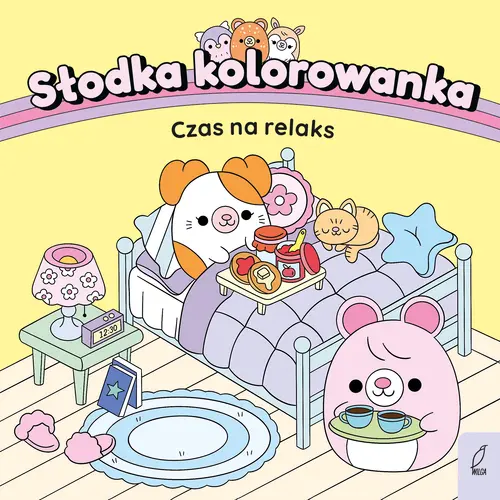 Okładka: Słodka kolorowanka. Czas na relaks