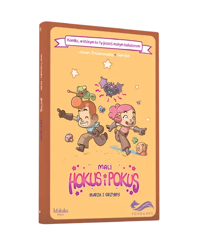 Okładka: Komiks paragrafowy. Mali Hokus i Pokus