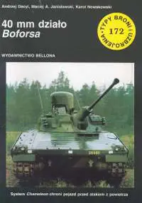 Okładka: 40 mm działo Boforsa. Zeszyt nr 172