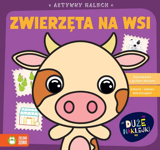 Okładka: Aktywny maluch. Zwierzęta na wsi