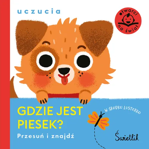 Okładka: Gdzie jest piesek? Uczucia. Przesuń i znajdź