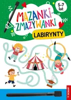 Okładka: Mazanki-zmazywanki. Labirynty