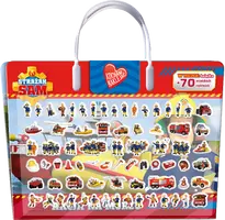 Okładka: Strażak Sam. Kocham naklejać. Akcja na morzu