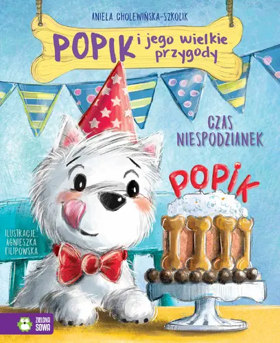 Okładka: Popik i jego wielkie przygody. Czas niespodzianek