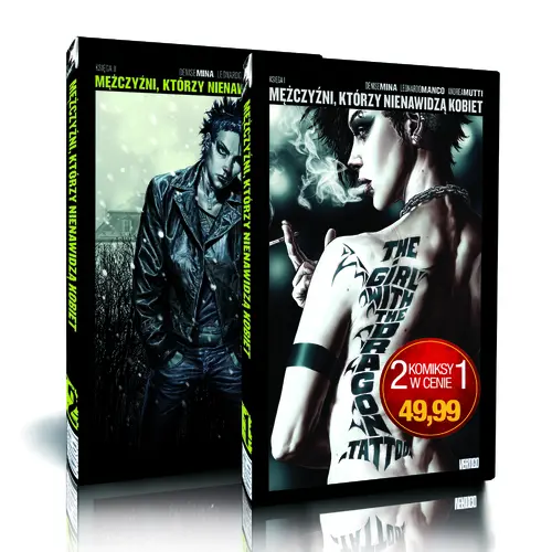 Okładka: Pakiet Komiks Mężczyźni, którzy nienawidzą kobiet (Księgi 1-2)