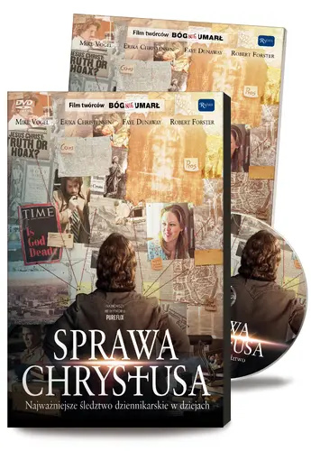 Okładka: Sprawa Chrystusa. Film DVD
