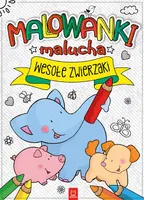 Okładka: Malowanki malucha. Wesołe zwierzaki