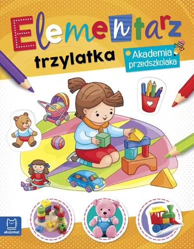 Okładka: Elementarz 3 latka. Akademia przedszkolaka