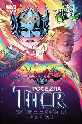 Okładka: Potężna Thor – Wojna Asgardu z Shi’ar, tom 3