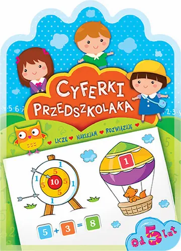 Okładka: Cyferki przedszkolaka od 5 lat