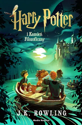 Okładka: Harry Potter i Kamień Filozoficzny. Wydanie z barwionymi brzegami. Edycja limitowana