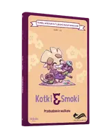 Okładka: Komiks paragrafowy. Kotki i smoki