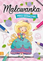 Okładka: Malowanka małej dziewczynki