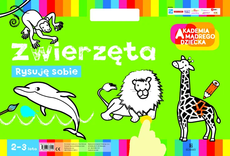 Okładka: Rysuję sobie. Zwierzęta