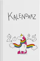 Okładka: Kalendarz z jednorożcami Chatolandia 2025