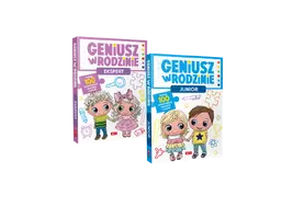 Okładka: GENIUSZ w RODZINIE (2 tytuły)