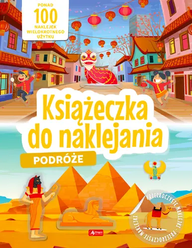 Okładka: Podróże. Książeczka do naklejania