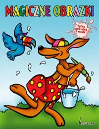 Okładka: Magiczne obrazki. Kangurek