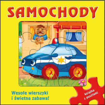 Okładka: Samochody. Książka z puzzlami