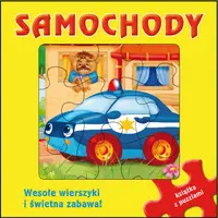 Okładka: Samochody. Książka z puzzlami