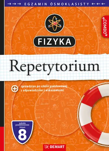Okładka: Fizyka. Repetytorium. Egzamin ósmoklasisty