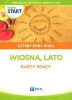 Okładka: Pewny start Cztery pory roku Wiosna - Lato Karty pracy