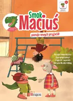 Okładka: Smok Maciuś poznaje nowych przyjaciół