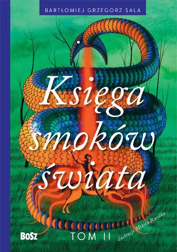 Okładka: Księga smoków świata. Tom 2