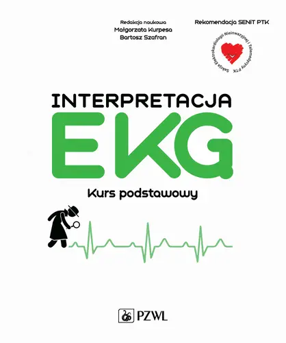 Okładka: Interpretacja EKG. Kurs podstawowy
