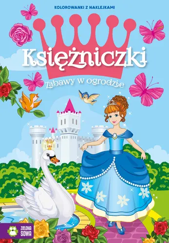 Okładka: Księżniczki. Zabawy w ogrodzie