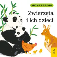 Okładka: Montessori. Zwierzęta i ich dzieci