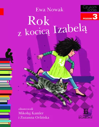 Okładka: Rok z kocicą Izabelą