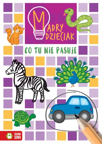 Okładka: Mądry dzieciak. Co tu nie pasuje