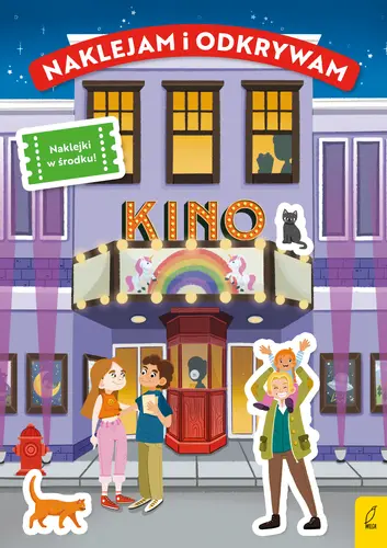 Okładka: Naklejam i odkrywam. Kino