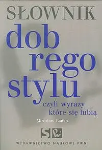 Okładka: Słownik dobrego stylu
